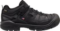 KEEN Utility Men's Targhee IV Soft Toe Waterproof Work Shoes Black/Black - 1032253