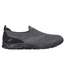 Skechers Women's Arch Fit Refine - Don't Go Slip-On Sneaker Black/Charcoal - 104164-BKCC