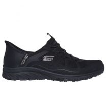 Skechers Women's Slip-Ins - Gratis Sport Leisurely Sneaker Black - 104289-BBK