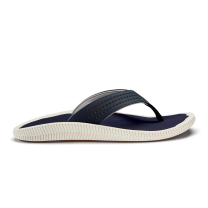 OluKai Men's Ulele Flip Blue Depth/Charcoal - 10435-TF26