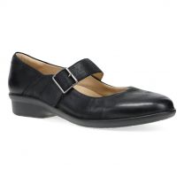 Dansko Women's Collette Mary Jane Black Burnished Nubuck - 10502020200