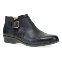 Dansko Women's Carolyn Black  Burnished Calf Leather - 10510020200