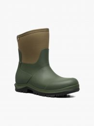 BOGS Men's Sauvie Basin II Waterproof Boots Dark Green - 73109-301