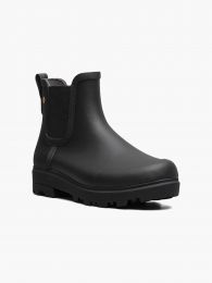 BOGS Womens Holly Chelsea Rain Boot Black - 72781-001