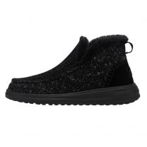HEY DUDE Shoes Women's Denny Sparkling Black - 122054957
