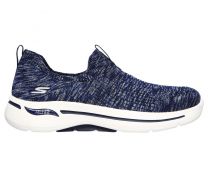 Skechers Women's Go Walk Arch Fit - Rainbow Sunrise Navy - 124406-NVY