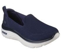 Skechers Women's Go Walk Hyper Burst - Extreme Outlook Slip-On Sneaker Navy/White - 124580-NVW