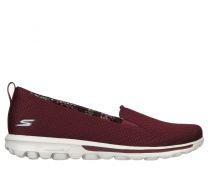 Skechers Women's Go Walk Classic - Radiant Rose Sneaker Burgundy - 124796-BURG