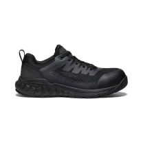 KEEN Utility Men's Arvada Carbon Fiber Toe Work Shoe Black/Black - 1027657