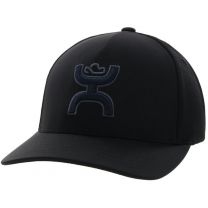 Hooey "Coach" Flexfit Hat Black - 2212BK