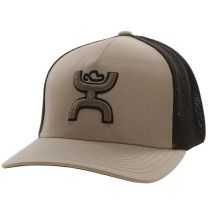 Hooey "Coach" Flexfit Hat Tan/Brown - 2212TNBR