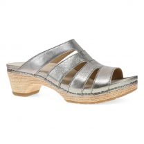 Dansko Women's Lyndi Pull Up Platino Metallic Leather - 2221241400