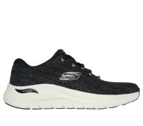 Skechers Men's Arch Fit 2.0 - Road Wave Sneaker Black/White - 232701-BKW