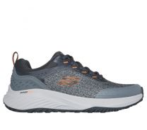 Skechers Men's Bounder RSE - Hazlet Sneaker Grey/Orange - 232783-GYOR