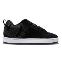 DC Shoes Men's Court Graffik Shoes Black Denim - 300529-BDM