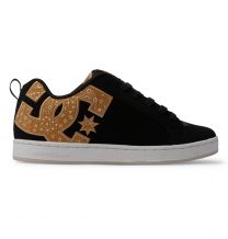 DC Shoes Women's Court Graffik Shoes Black/Gold - 300678-204