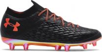 Under Armour Men's Clone Magnetico Pro FG Soccer Cleats Black/Electric Tangerine/Electric Tangerine - 3022629-005
