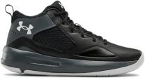 Under Armour Men's UA Lockdown 5 Basketball Shoes Black/Pitch Gray/Halo Gray - 3023949-001