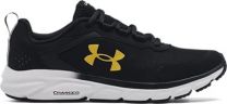 Under Armour Men's UA Charged Assert 9 Running Shoes Black/White/Metallic Gold - 3024590-007