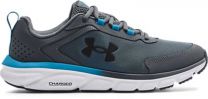 Under Armour Men's UA Charged Assert 9 Running Shoes Pitch Gray/Capri/Black - 3024590-119