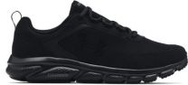 Under Armour Men's UA Charged Assert 9 Wide (4E) Running Shoe Black/Black/Black - 3024857-002