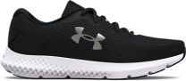 Under Armour Women's UA Charged Rogue 3 Running Shoes Black/Black/Metallic Silver - 3024888-001