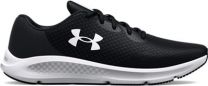 Under Armour Men's UA Charged Pursuit 3 Wide (4E) Running Shoes Black/Black/White - 3025801-001