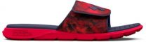 Under Armour Men's Ignite Pro Graphic Slide Sandal After Burn/Chakra/Downpour Gray - 3026024-800