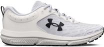 Under Armour Men's UA Charged Assert 10 Running Shoes White/Black/Black - 3026175-104