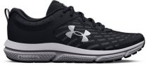 Under Armour Men's Charged Assert 10 X-Wide (6E) Running Shoe Black/Black/White - 3026177-001