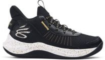 Under Armour Unisex Curry 3Z7 Basketball Shoes Black/Black/Metallic Gold - 3026622-001