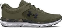 Under Armour Men's UA Charged Assert 10 Camo Running Shoe Marine OD Green/Marine OD Green/Black - 3027036-300