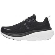 Saucony Men's Hurricane 25 Sneaker, Black/White,