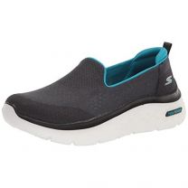 Skechers Women's Go Walk Hyper Burst Mesh Slip on Sneaker