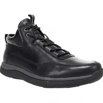 Propet Men's Pax High-Top Shoe Black Leather - MCA122LBLK
