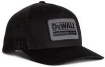 DEWALT Unisex Oakdale Trucker Hat with Patch Black/Black - DXWW50041-308