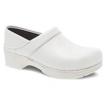 Dansko Women's LT Pro White Box Leather Clog - 5200010101