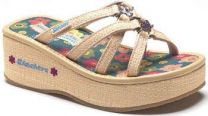 Skechers Kids' Emotions Whimsy Sandal Natural/Light Blue - 86558L/NTBL