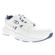 Propet Men's Stability Walker White/Navy - M2034WN