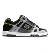 DC Shoes Men's Stag Shoes Black/Grey/Green - 320188-XKSG