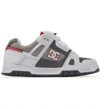 DC Shoes Men's Stag Shoes White/Grey/Grey - 320188-XWSS