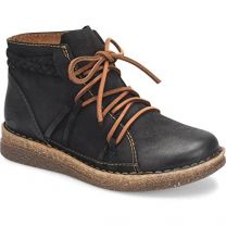 Born Women's Temple II Boot Black Distressed - BR0027409