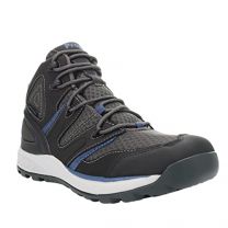 Propet Men's Veymont Waterproof Hiking Boot Grey/Blue - MOA022SGRB