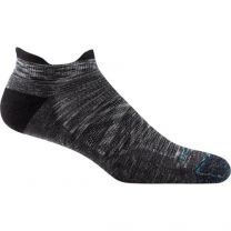 Darn Tough Men's No Show Tab Ultra-Lightweight with Cushion Running Sock Space Gray - 1039-SPACE GRAY