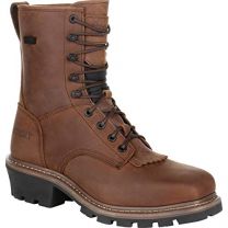 Rocky Square Toe Logger Composite Toe Waterproof Work Boot