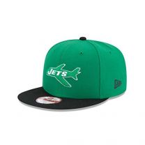 New Era NFL Historic Baycik Snap 9FIFTY Original Fit Cap, Blue/Silver, One Size
