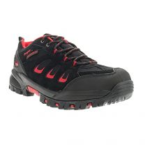 Propet Men's Ridge Walker Low Hiking Shoe Black/Red - M3598BRD