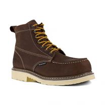 IRON AGE Men's 6" Solidifier Composite Toe Waterproof Work Boot Brown - IA5062