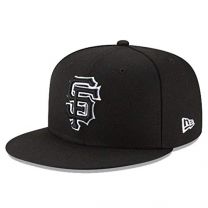 New Era 59Fifty San Francisco Giants Black/Black/White MLBBasic Hat Cap 11941963