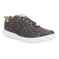 Propet Women's TravelActiv Safari Sneaker Charcoal Cheetah - WAT102MCCT